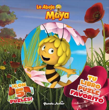 Descargar LA ABEJA MAYA  MI PRIMER LIBRO PUZLE