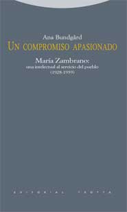 Descargar UN COMPROMISO APASIONADO  MARIA ZAMBRANO: UNA INTELECTUAL AL SERVICIO DEL PUEBLO (1928-1939)