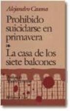 Descargar PROHIBIDO SUICIDARSE EN PRIMAVERA  LA CASA DE LOS SIETE BALCONES