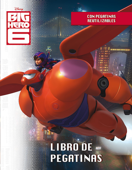 Descargar BIG HERO 6  LIBRO DE PEGATINAS