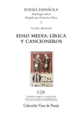 Descargar EDAD MEDIA: LIRICA Y CANCIONEROS POESIA ESPAñOLA 1