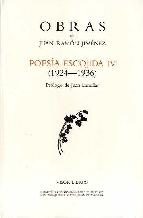 Descargar POESIA ESCOGIDA IV (1924-1936)