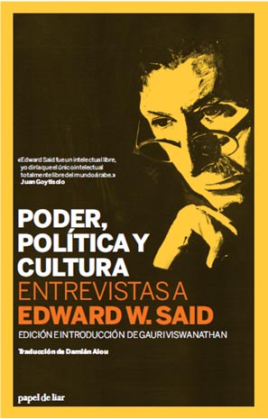 Descargar PODER  POLITICA Y CULTURA  ENTREVISTAS A EDWARD W  SAID