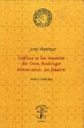 Descargar COPLAS A LA MUERTE DE DON RODRIGO MANRIQUE  SU PADRE
