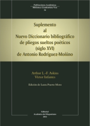 Descargar SUPLEMENTO AL NUEVO DICCIONARIO BIBLIOGRAFICO DE PLIEGOS SUELTOS POETICOS (SIGLO XVI) DE ANTONIO RODRIGUEZ-MOÑINO
