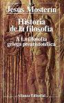 Descargar HISTORIA DE LA FILOSOFIA: LA FILOSOFIA GRIEGA PREARISTOTELICA