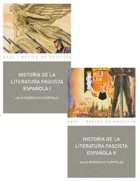 Descargar HISTORIA DE LA LITERATURA FASCISTA ESPAÑOLA 2 VOLUMENES