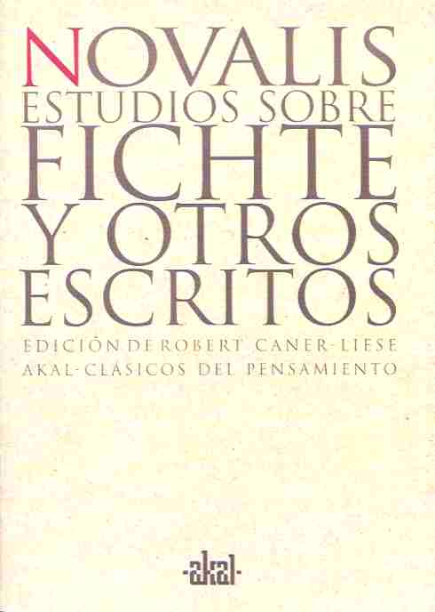 Descargar ESTUDIOS SOBRE FICHTE Y OTROS ESCRITOS