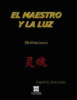 Descargar EL MAESTRO Y LA LUZ : MEDITACIONES