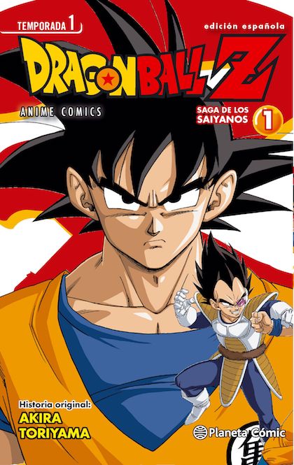 Descargar DRAGON BALL Z ANIME SAGA DE LOS SAYANOS Nº 01