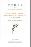 Descargar POEMAS EN PROSA I: BALADAS PARA DESPUES (1901-1913)
