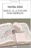 Descargar MANUAL DE LITERATURA PARA CANIBALES