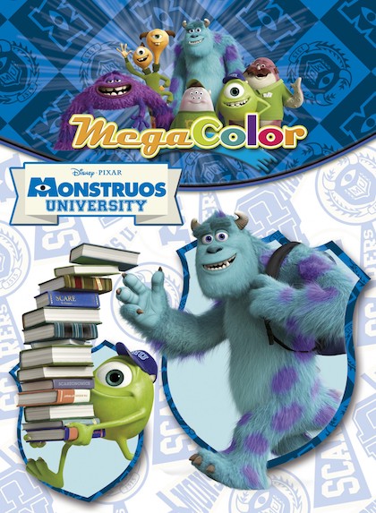 Descargar MONSTRUOS UNIVERSITY  MEGACOLOR