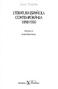 Descargar LITERATURA ESPAÑOLA CONTEMPORANEA 1898-1950