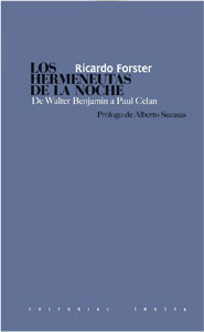 Descargar LOS HERMENEUTAS DE LA NOCHE  DE WALTER BENJAMIN A PAUL CELAN