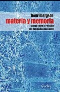 Descargar MATERIA Y MEMORIA ENSAYO SOBRE LA RELACION DEL CUERPO CON EL ESPIRITU