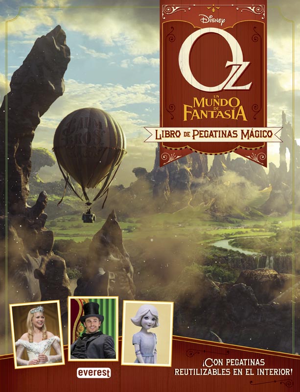 Descargar OZ UN MUNDO DE FANTASIA LIBRO DE PEGATINAS MAGICO