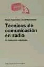 Descargar TECNICAS DE COMUNICACION EN RADIO  LA REALIZACION RADIOFONICA