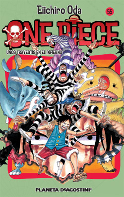 Descargar ONE PIECE Nº 55  UNOS TRAVESTIS EN EL INFIERNO