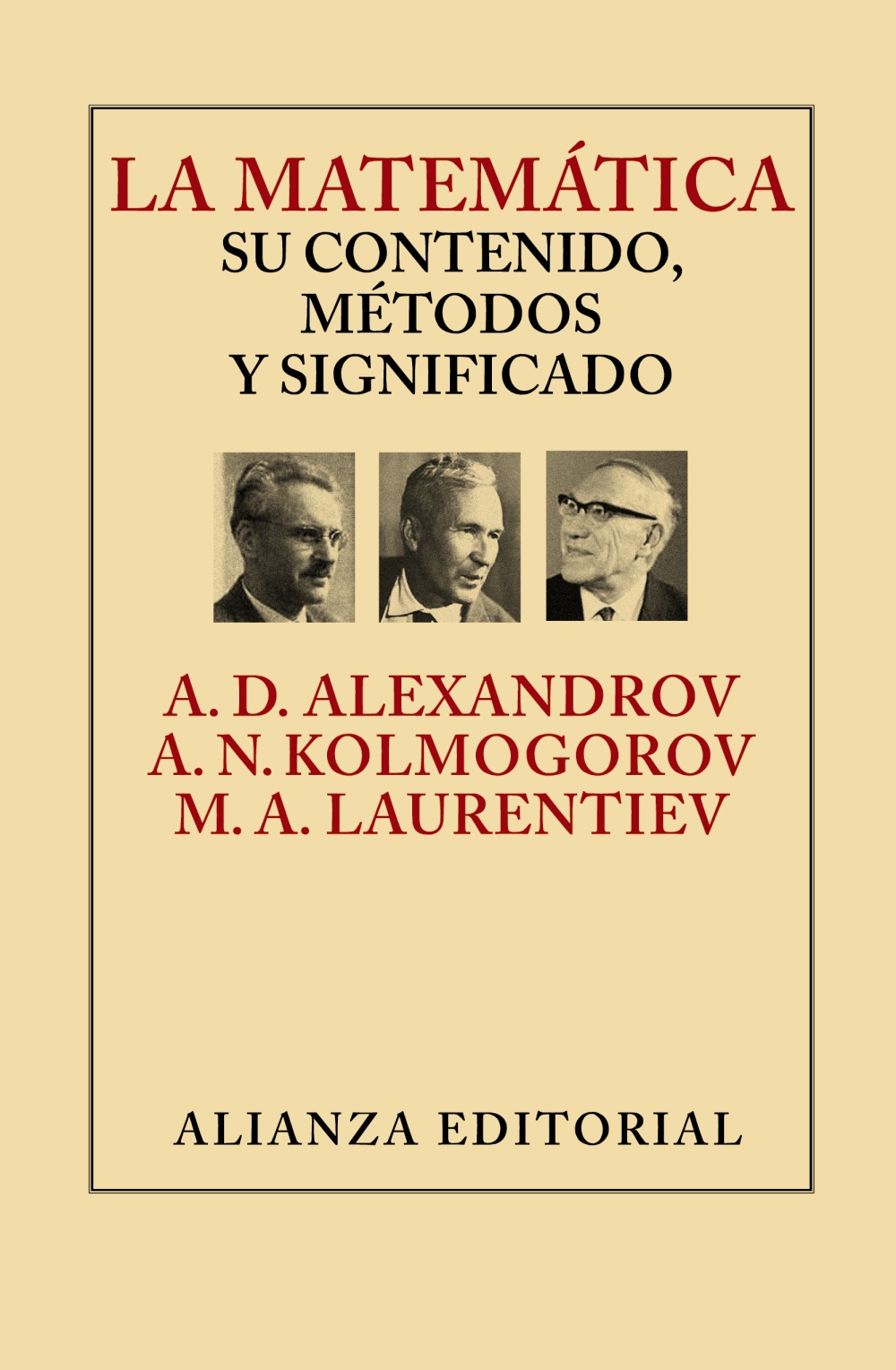 Descargar LA MATEMATICA: SU CONTENIDO  METODOS Y SIGNIFICADO