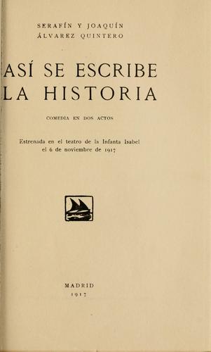 Descargar ASI SE ESCRIBE LA HISTORIA