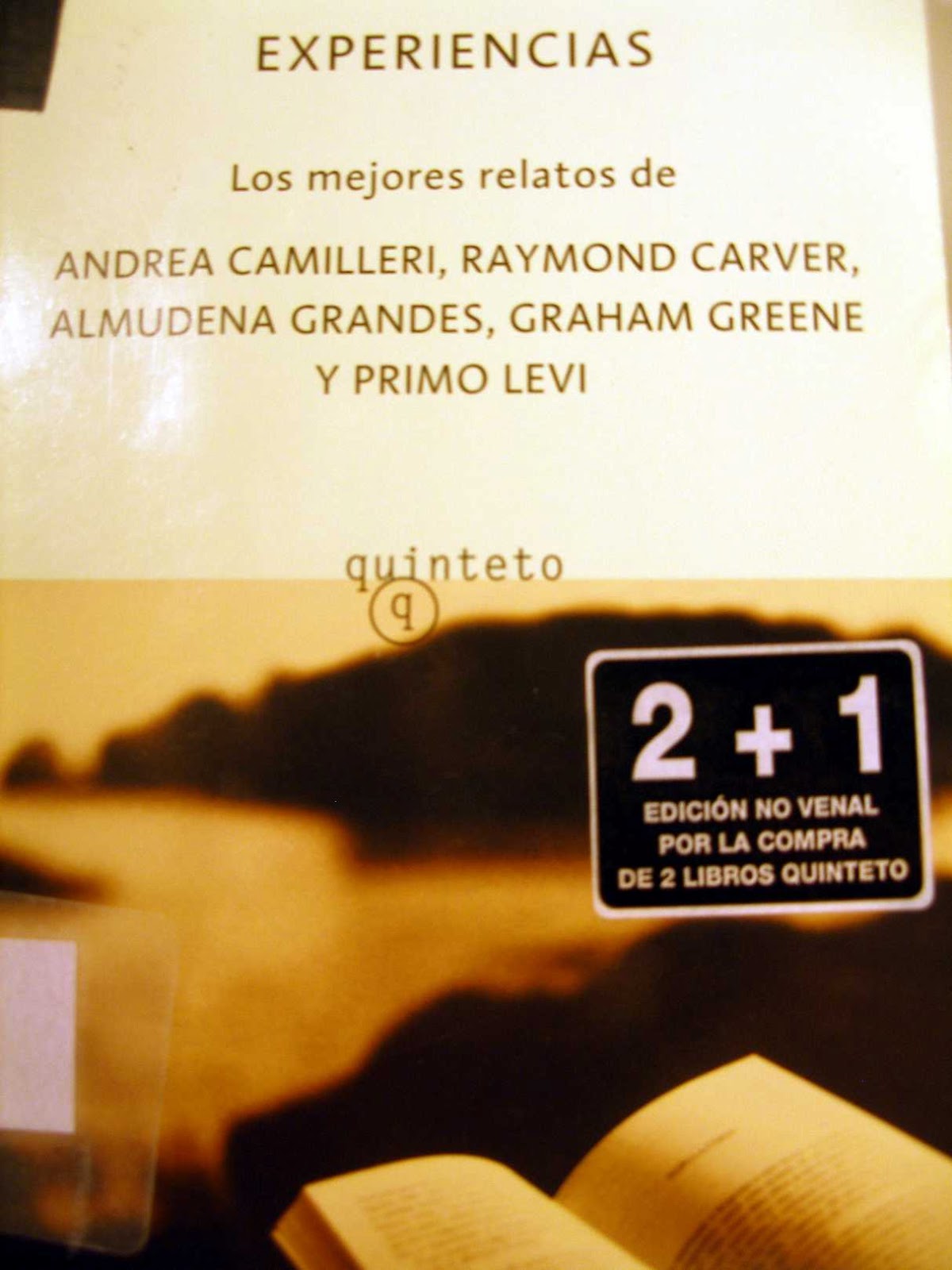 Descargar EXPERIENCIAS: LOS MEJORES RELATOS CORTOS DE ANDREA CAMILLERI  RAYMOND CARVER  ALMUDENA GRANDES  GRAHAM GREENE Y PRIMO LEVI
