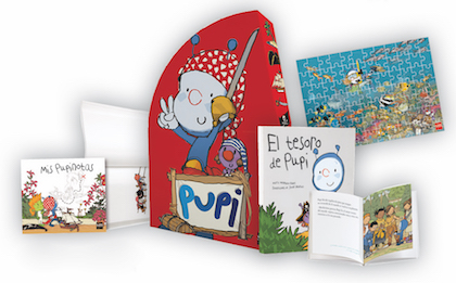 Descargar PUPI  CAJA REGALO CON PUZLE