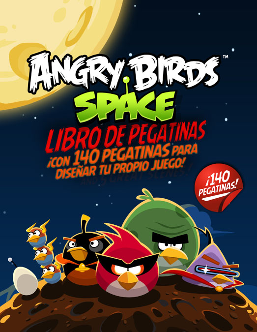 Descargar ANGRY BIRDS SPACE STICKERS BOOKS (LIBRO DE PEGATINAS)