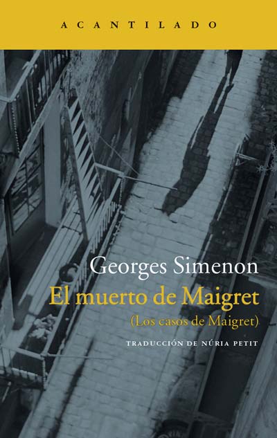 Descargar EL MUERTO DE MAIGRET LOS CASOS DE MAIGRET