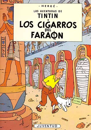 Descargar LOS CIGARROS DEL FARAON  LAS AVENTURAS DE TINTIN
