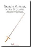 Descargar GRANDES MAESTRES  TENEIS LA PALABRA