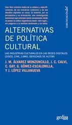 Descargar ALTERNATIVAS EN POLITICA CULTURAL