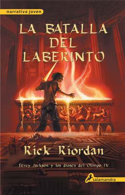 Descargar LA BATALLA DEL LABERINTO  PERCY JACKSON Y LOS  DIOSES DEL OLIMPO IV