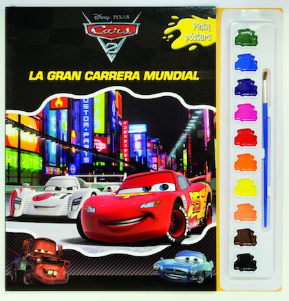 Descargar CARS 2  PINTA POSTERS CON ACUARELAS