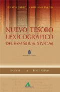 Descargar NUEVO TESORO LEXICOGRAFICO DEL ESPAÑOL (S  XIV-1726)